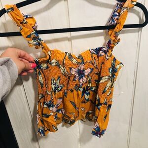 NWT Charlotte Russe floral tank top blouse